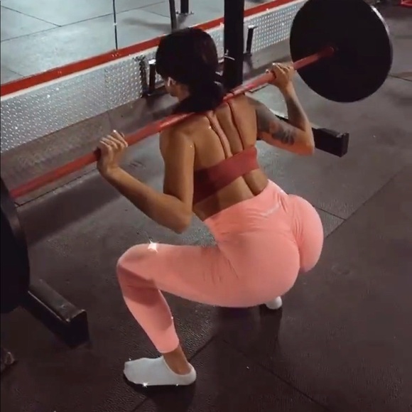 🏳 Brazilian Booty Scrunch Luxury Gym Leggings - Picture 7 of 8